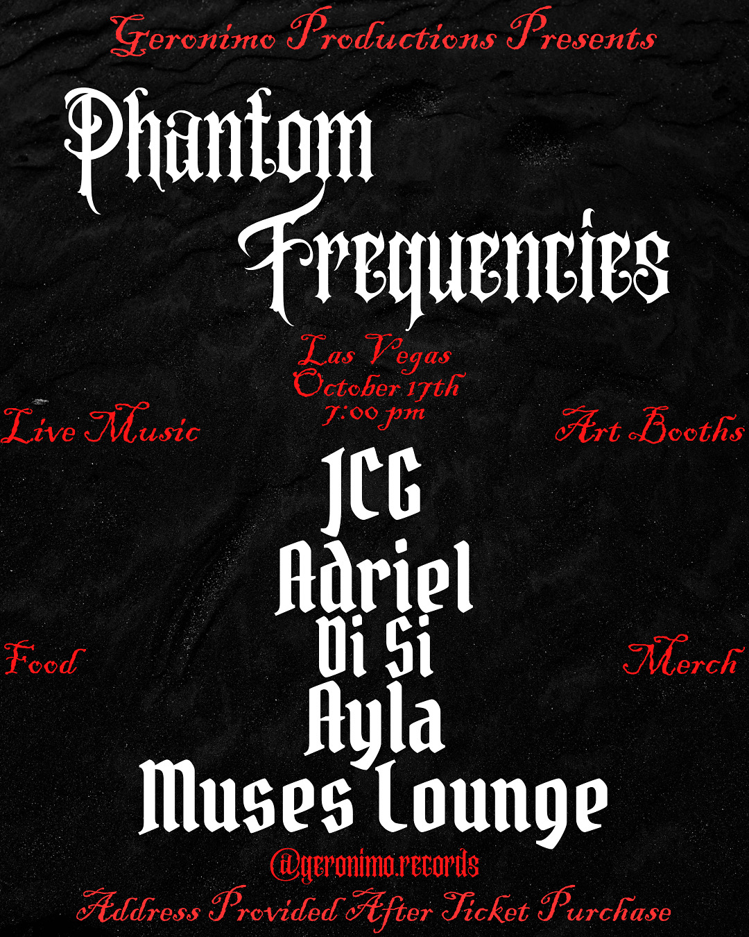 Phantom Frequencies Poster